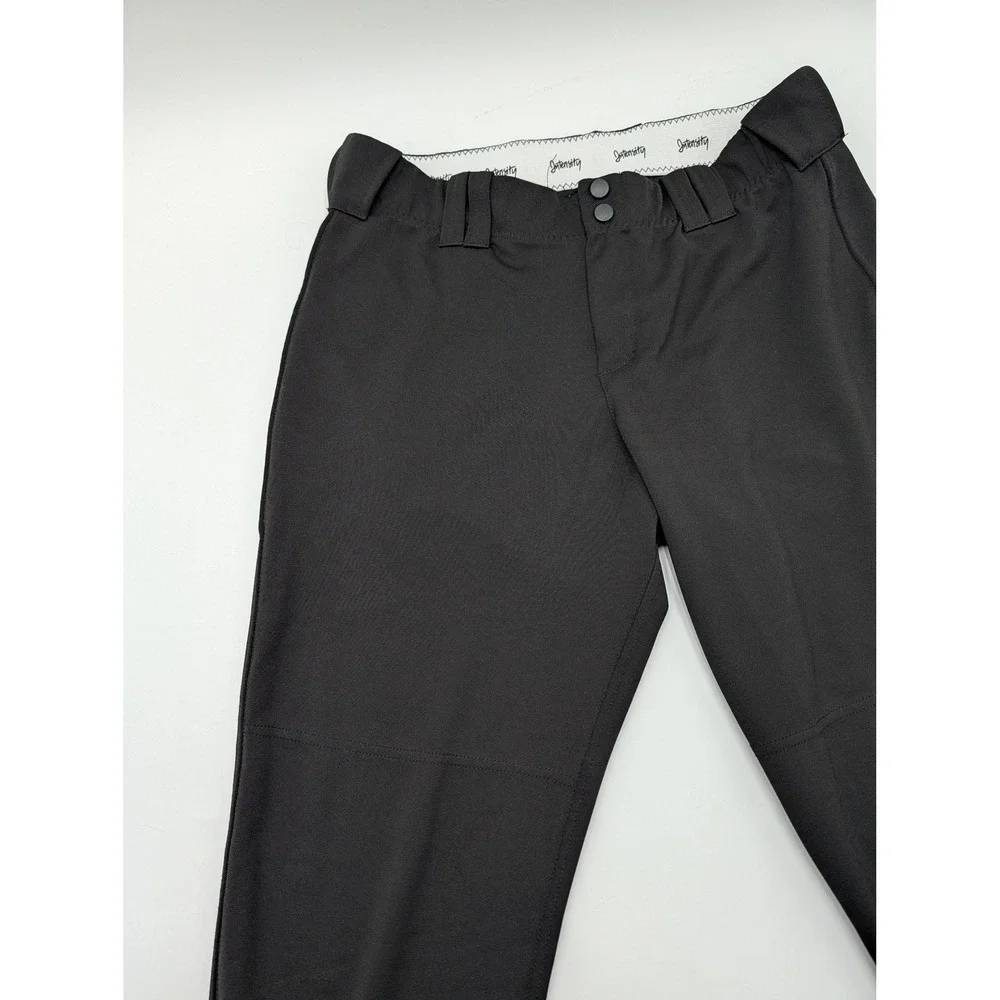Intensity Athletics Black Polyester Baseball Softball‎ Pants Youth Large
